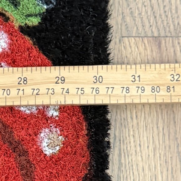 Funky Retro Vintage Polka Dot Mushroom 70's Y2K Coir Outdoor Welcome Mat Doormat - Picture 4 of 7